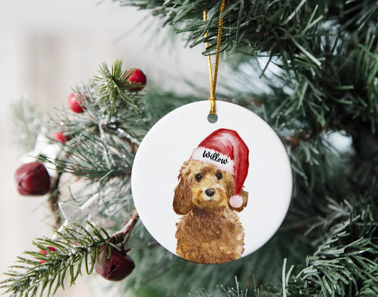 Personalised Dog Christmas Bauble Gift | Xmas Tree Decoration Ornament | Dog Keepsake Present | Pet Decor | Cat Bauble | Pet Christmas Decor