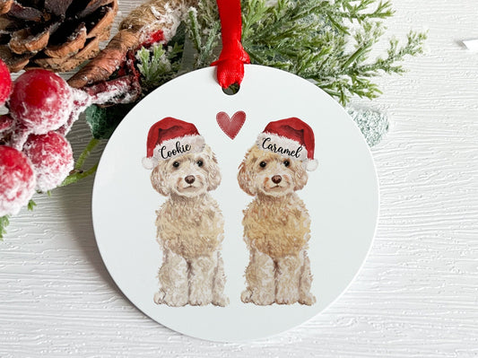 Personalised Dog Christmas Bauble Gift | Xmas Tree Decoration Ornament | Dog Keepsake Present | Pet Decor | Cat Bauble | Pet Christmas Decor
