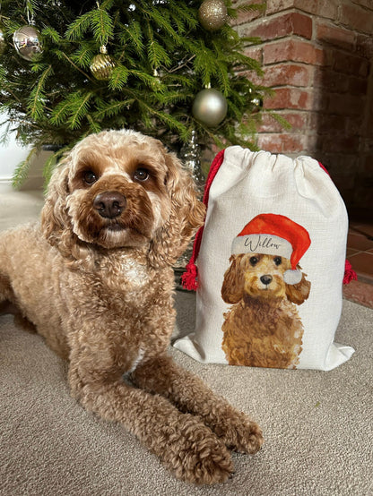 Personalised Christmas Sack For Dogs